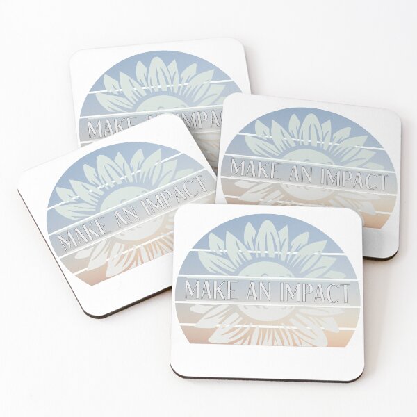 Item preview, Make An Impact - Retro Faded Sunset Flower designed and sold by yurahbom.
