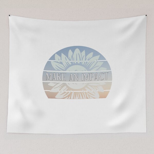 Item preview, Make An Impact - Retro Faded Sunset Flower designed and sold by yurahbom.