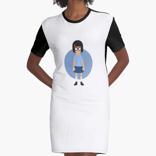 Louise Belcher - T Shirt Dress Unisex Jersey Tee - Designed by