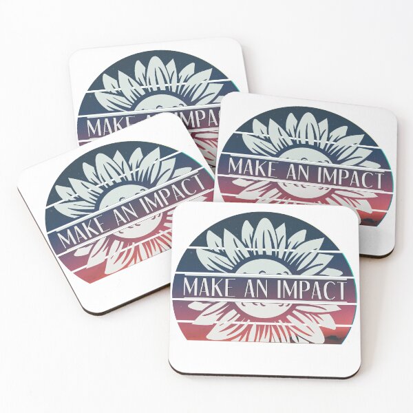 Item preview, Make An Impact - Retro Purple Sunset Flower designed and sold by yurahbom.