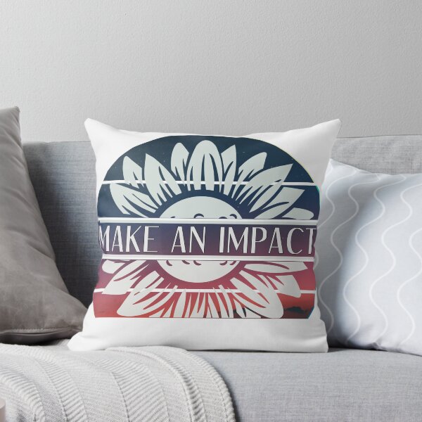 Item preview, Make An Impact - Retro Purple Sunset Flower designed and sold by yurahbom.