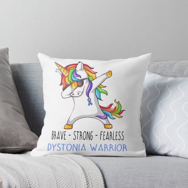 Item preview, Dystonia Warrior Brave Strong Fearless designed and sold by deputylove.