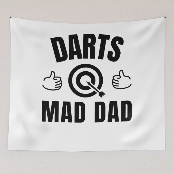 Item preview, Darts mad dad designed and sold by TheGreenGoat.