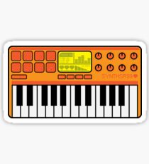 Synth Midi Controller - Orange Sticker