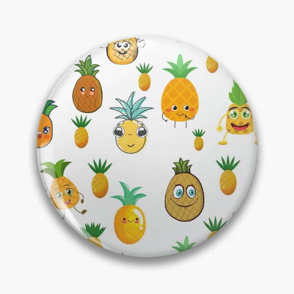 Item preview,  Funny Pineapples Pattern designed and sold by remonss.