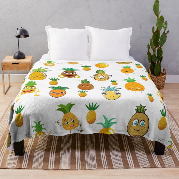 Item preview, Funny Pineapples Pattern designed and sold by remonss.