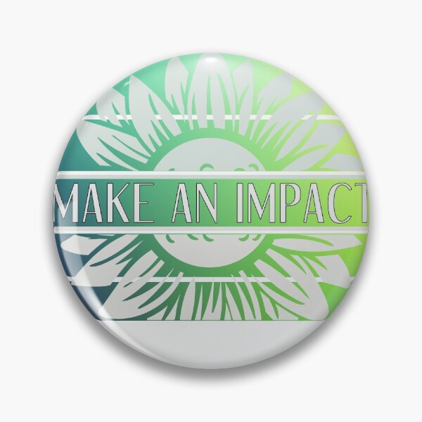 Item preview, Make An Impact - Retro Green And Blue Flower designed and sold by yurahbom.