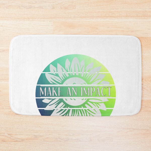 Item preview, Make An Impact - Retro Green And Blue Flower designed and sold by yurahbom.