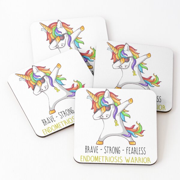 Item preview, Endometriosis Warrior Brave Strong Fearless designed and sold by deputylove.