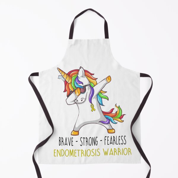 Item preview, Endometriosis Warrior Brave Strong Fearless designed and sold by deputylove.