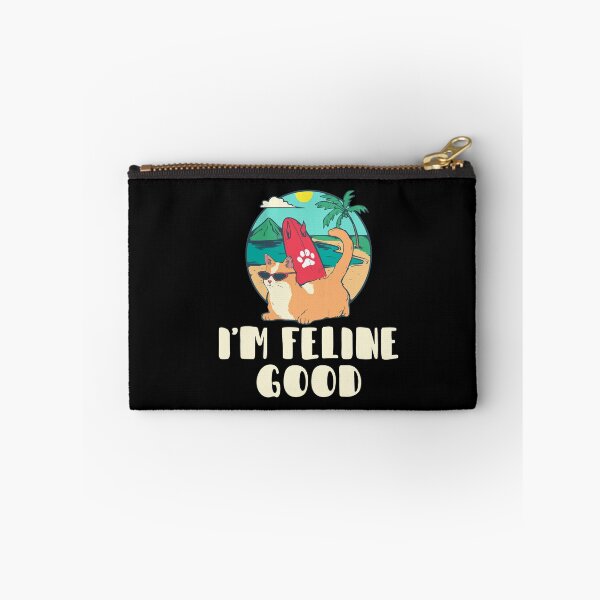 Item preview, I'm Feline Good Cat Kitten Witty Cat Lover designed and sold by Dressed For  Duty.