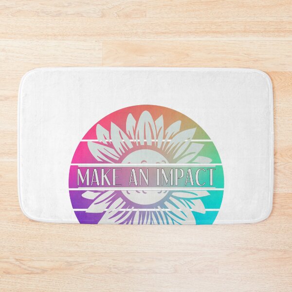 Item preview, Make An Impact - Retro Rainbow Flower designed and sold by yurahbom.