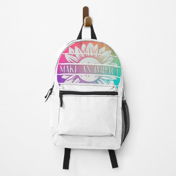 Item preview, Make An Impact - Retro Rainbow Flower designed and sold by yurahbom.