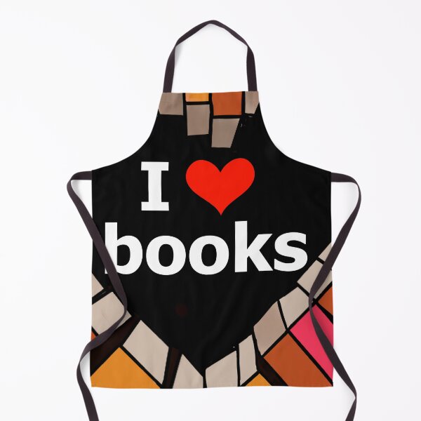 Item preview, Book obsessed, I love books so much drawing designed and sold by BeccaKenDesigns.