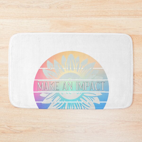 Item preview, Make An Impact - Retro Rainbow Flower designed and sold by yurahbom.