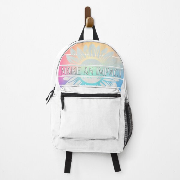 Item preview, Make An Impact - Retro Rainbow Flower designed and sold by yurahbom.