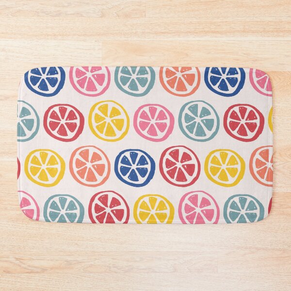 Item preview, tropical lemon slices pattern colorful summer designed and sold by neopop.
