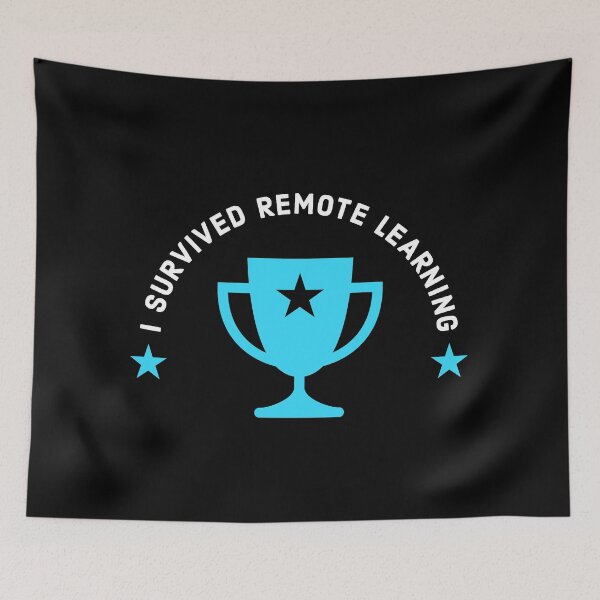 Item preview, I Survived Remote Learning Online School designed and sold by StudioTina.