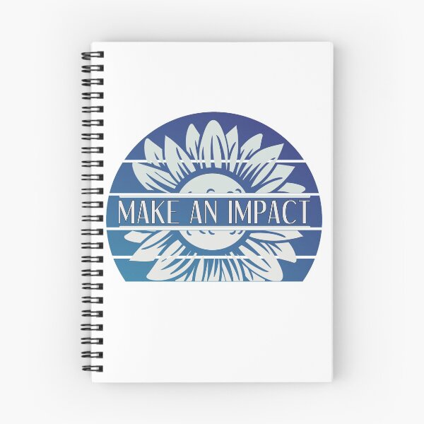 Item preview, Make An Impact - Retro Blue Flower designed and sold by yurahbom.