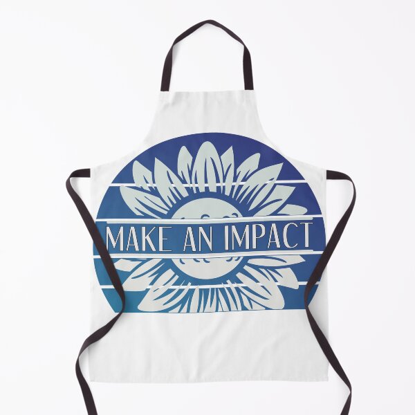 Item preview, Make An Impact - Retro Blue Flower designed and sold by yurahbom.