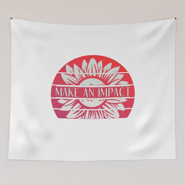 Item preview, Make An Impact - Retro Red Flower designed and sold by yurahbom.