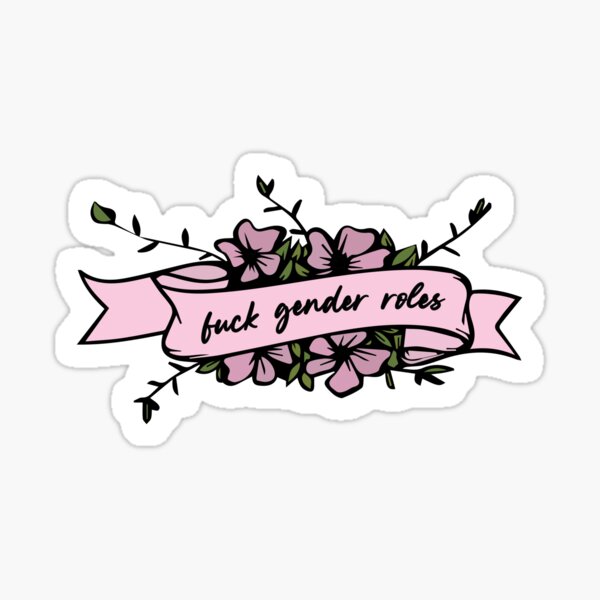 Item preview, fuck gender roles designed and sold by fantaztik.