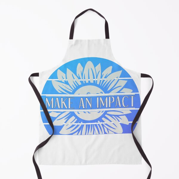 Item preview, Make An Impact - Retro Blue - Ish Flower designed and sold by yurahbom.