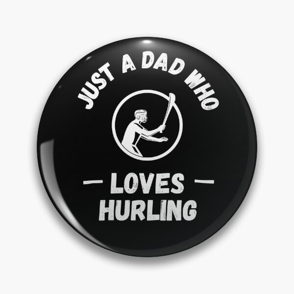 Item preview, Just a dad who loves hurling designed and sold by TheGreenGoat.
