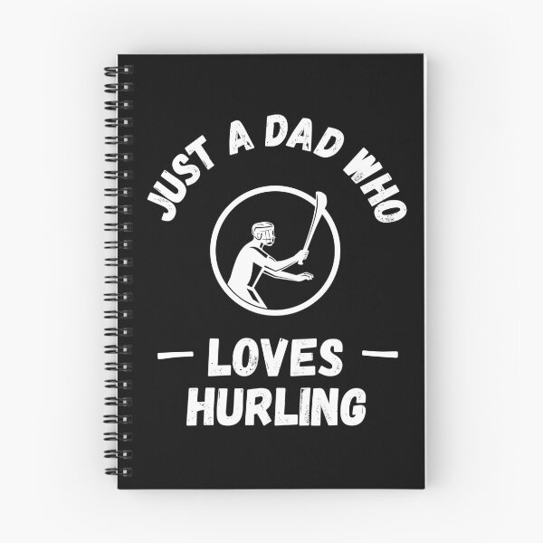 Item preview, Just a dad who loves hurling designed and sold by TheGreenGoat.