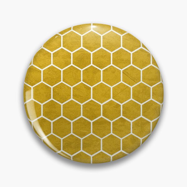 Item preview, Hexagonal Textured Pattern Yellow designed and sold by Jared Davies.