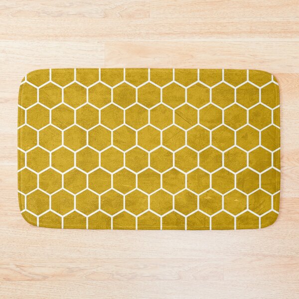 Item preview, Hexagonal Textured Pattern Yellow designed and sold by Jared Davies.