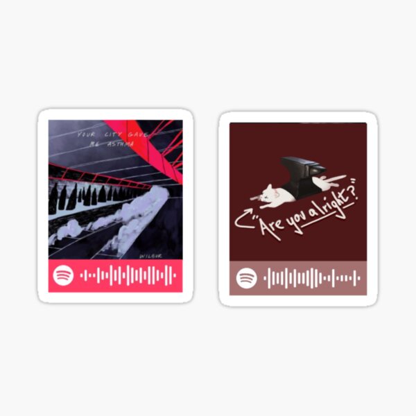Lovejoy and ycgma Sticker
