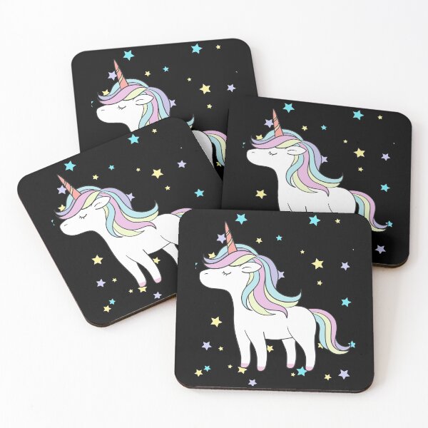 Item preview, Cute Pastel Unicorn With Stars designed and sold by JMWCD.