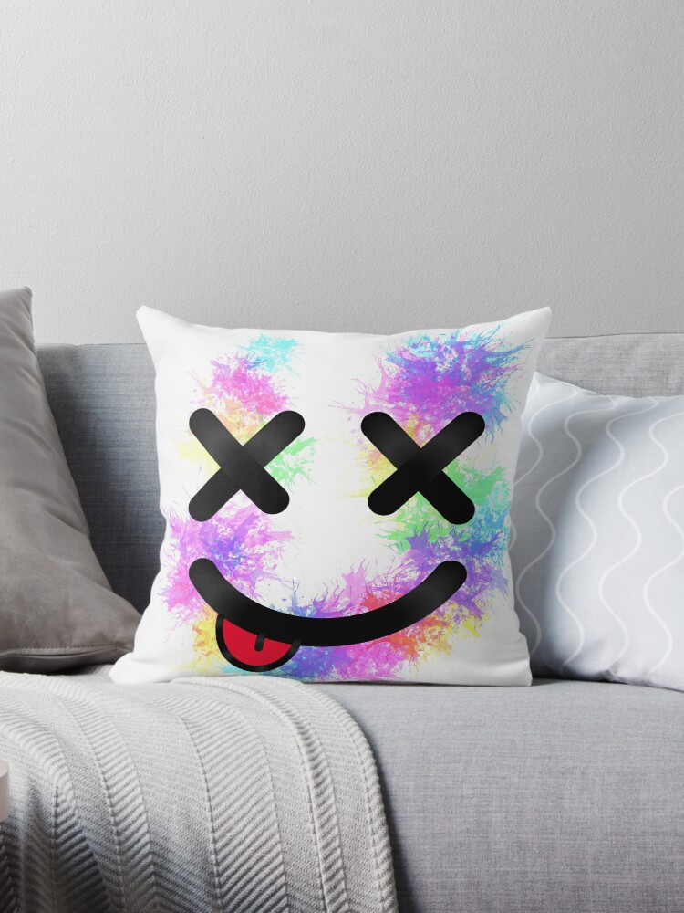 Man Face Throw Pillow for Sale by prrrki