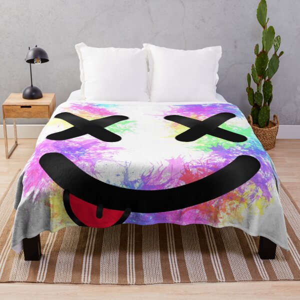 Item preview, funny colorful dead face emoji design designed and sold by Design Repo.