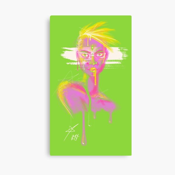 Vista previa del artículo con la obra «goteos», diseñado y vendido por ladyyatexel.