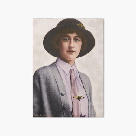 Ein junger Agatha Christie Galeriedruck