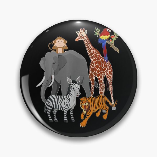 Item preview, Zoo Animals Wildlife Birthday Party A Day At The Zoo designed and sold by IFFOUR.