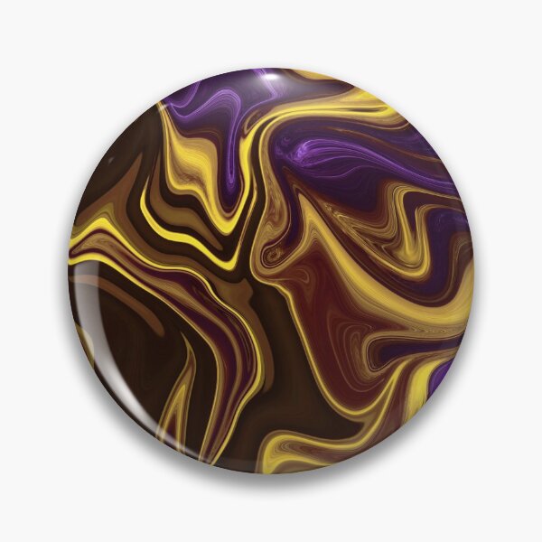 Item preview, Glossy Brown Stream on Turquoise Color designed and sold by Flydea.