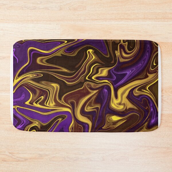 Item preview, Glossy Brown Stream on Turquoise Color designed and sold by Flydea.