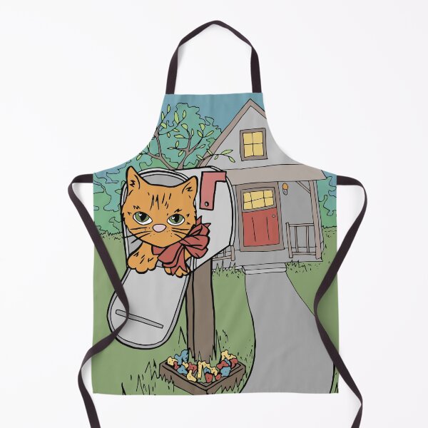 Item preview, Surprise! There's a Cute Kitten in the Mailbox designed and sold by Otter-Grotto.