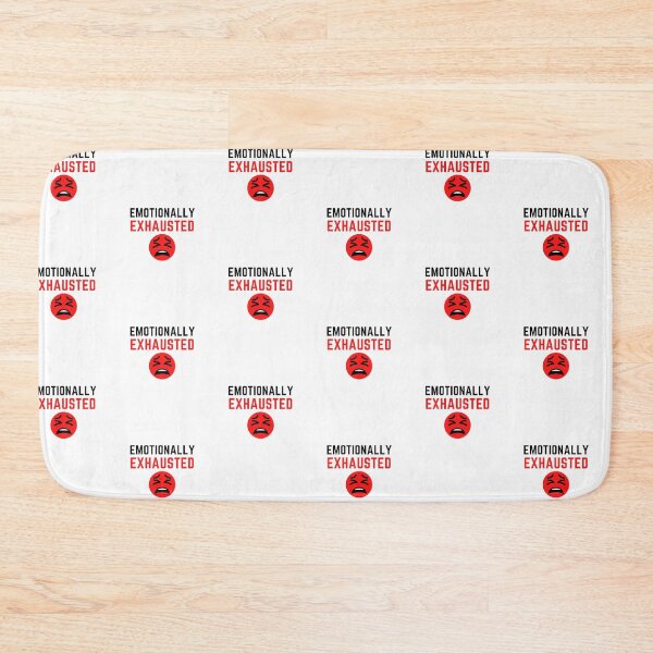 Item preview, emotionally exhausted. Unhappy smile. designed and sold by sunvic.
