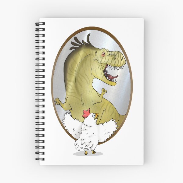 Item preview, evolution sucks, funny design of a dinosaur chicken designed and sold by adrart7.