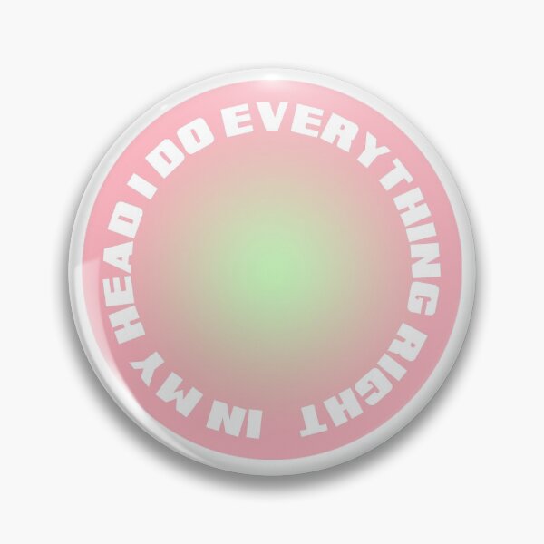 Item preview, In My Head I Do Everything Right (Supercut) designed and sold by Margaret Bone.