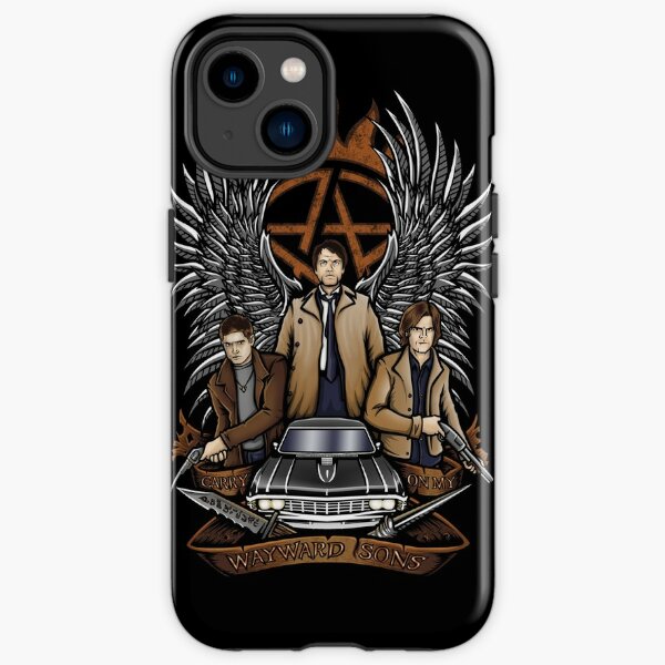 Supernatural. Sam and Dean Winchester. - Supernatural Fan Art - Phone Case