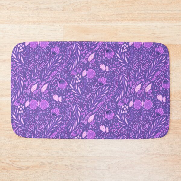 Item preview, Purple Tulips Pattern 4 designed and sold by BonBoMochiBall.