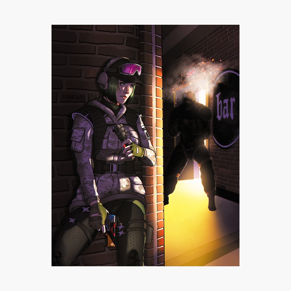 Ela Bosak Six Siege Print