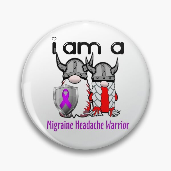 Item preview, I Am A Migraine Headache Warrior Support Migraine Headache Fighter Gift designed and sold by radianen.
