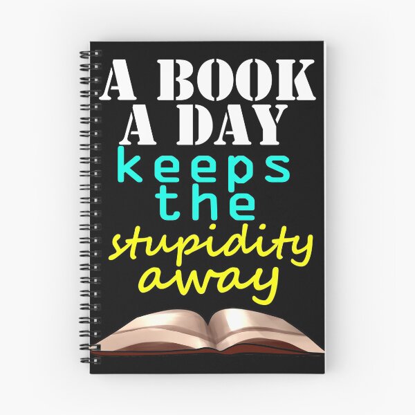 Item preview, A book a day keeps the stupidity away designed and sold by BeccaKenDesigns.