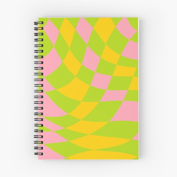 Item preview, Lime Green Pink an Yellow Checkered Warp designed and sold by matildabaily.